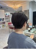 襟足スッキリショートスタイル