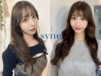 シンク オモテサンドウ(sync omotesando)の写真/話題のULTOWA髪質改善×厳選トリートメントで圧倒的うるツヤ髪へ。過去最高の仕上がりを実現！