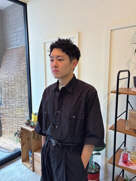 メール(mer) メンズショートパーマ