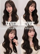 エルバイラビス 大宮(elu by lovis)&nbsp;《巴結生》アッシュブラウン/ブリーチなしWカラー
