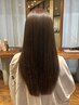 カット+ストレートパーマ 【クセやうねりでお悩みの方に】