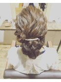 ヘアセット/ヘアアレンジ/ヘアメイク/ハーフアップ/前髪カット