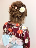 エルパティオ(EL PATIO) 浴衣 ツイストボブアレンジ