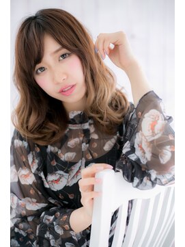 ヘアアンドビューティー ミック(Hair & Beauty miq) 表情豊かな♪グラデカラーセミディ〔阿佐ヶ谷店〕