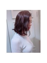 ナック ウメダ(knack UMEDA)&nbsp;前下りBOB×透明感ash guest snap◎30代40代50代