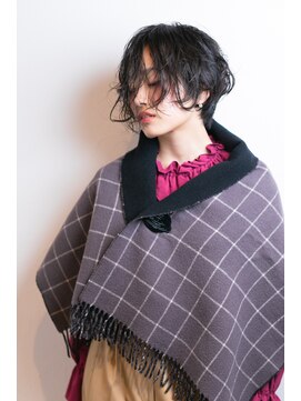 マウロア(MAULOA) 【MauLOA】ジェンダーレス ショート 黒髪 奥行きショート