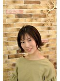 外ハネショートボブ