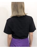 ガーランドウメダ(Garland umeda)&nbsp;ボブ×ハイトーンベージュ