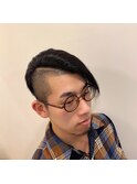 ツーブロアシンメトリー
