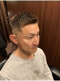 フェードカット サイドグラデーション 田町 理容室