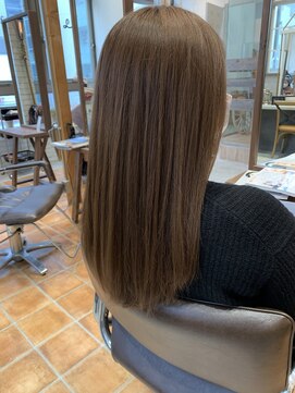 ルチア ヘア ステラ 京都店(Lucia hair stella) ブリーチなし/キャラメルベージュ
