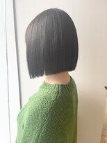 エクラバイナチュラル(eclat by Natural)&nbsp;バツっと切りっぱなしボブ（ボブ/タッセルボブ/タンバルモリ）