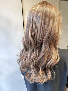 エイト 上野店(EIGHT ueno) 【EIGHT上野】日木[NIKI]_明るめベージュハイライト