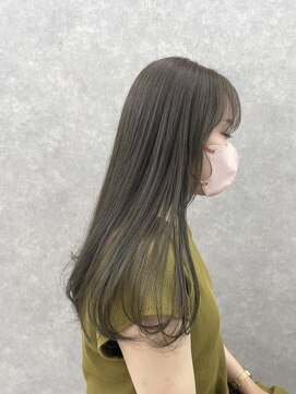 サロウィン 水戸(SALOWIN) 【EMA】カーキグレージュ【ネモト】