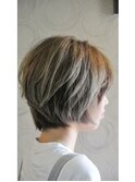 大人可愛いイメチェンモードヘアダークアッシュチェリーブラウン
