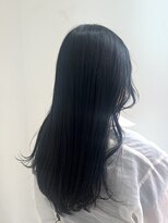 カムバイネオリーブ 溝の口店(Cam by neolive)&nbsp;黒染めなしカラー　ブルーブラック