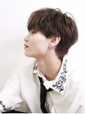 韓国カルマシースルーマッシュウルフコンマレングスダウンパーマ