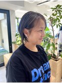 【OceanHair&Life 田中愛梨】グレーベージュローライト
