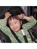 【キッズカット】0歳～小学生のお子様までOK☆トップスタイリストが担当￥2200