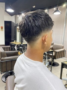 アルカナ 明治神宮前原宿(ARCANA) ハイライト マッシュパーマ ウルフ アッシュブラック