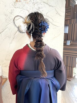 イマージュ ドゥ タンジェ image de tanger 網おろしヘア