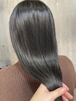 ストーリー 長野店(STORY:E)&nbsp;地毛風傷めない白髪染め×丸くなる縮毛矯正[30代/40代/50代]