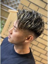 アントレース 池袋店(UNTRACE)&nbsp;前下がりアップバングフェード