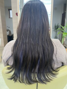 シュウ 西尾店(Shu) ブラウン × ラベンダー