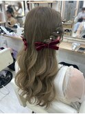 ねじりハーフツイン