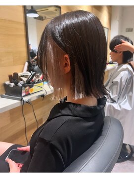 エイト 福岡天神店(EIGHT fukuoka) ミルクティー×ボブ