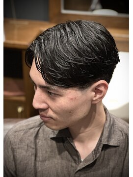 銀座 シノ 本店(shino) <理容室>メンズ　バーバー　ニュアンスパーマ　フェード