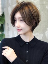 くびれショート/大人ショート/ショートボブ/30代40代50代
