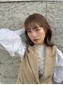 大人かわいいブラウンベージュ