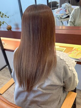 マーリャヘアー(mallia hair) レイヤースタイルレイヤーカットロングレイヤー小顔スタイル