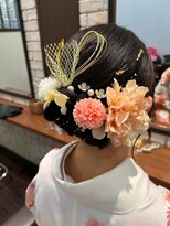 シェリー(Cherie)&nbsp;シニヨンアップ