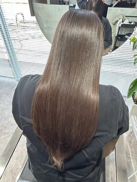 クプラ(Qpula) ブリーチなしダブルカラー　ココアブラウン