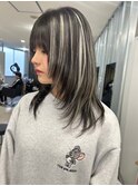 縮毛矯正髪質改善ハイライトレイヤーカット枚方美容室エクステ