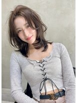 ロイジー(roijir) 表参道roijir ワンホンレイヤーカット×オリーブベージュ