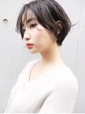 【morio札幌】札幌ショート　大人かわいい黒髪ショートボブ