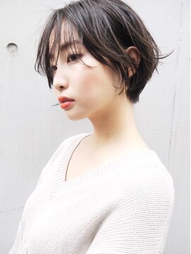 モリオ フロム ロンドン サッポロファクトリー店(morio FROM LONDON) 【morio札幌】札幌ショート 大人かわいい黒髪ショートボブ
