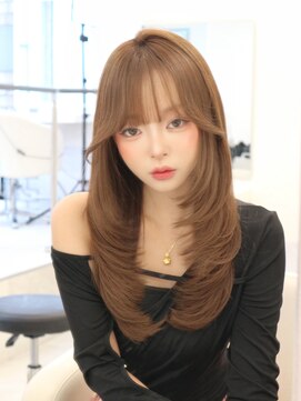 アイトーキョーエス 渋谷(AI TOKYO S) ロングレイヤーハイレイヤー韓国レイヤーハッシュカット渋谷