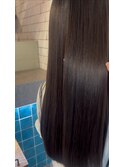 髪質改善ストレート