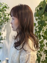 ニーナ(NI-NA) 柔らかモーブブラウン×ロング