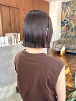 アペロ 柏(Apero) プツっと切りっぱなし☆外ハネbob/トリートメントストレート