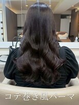 アミー 銀座(Ammy)&nbsp;コテ巻き風パーマ／韓国風パーマ/デジタルパーマ/レイヤーカット