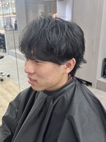 ロンドシエル 横浜(Lond ciel)&nbsp;men's/メンズ/フェザーパーマ/黒染め/韓国/ニュアンスパーマ