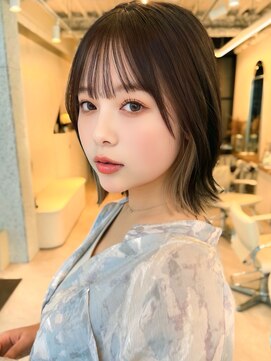 レディ 表参道(Lady) 大人ボブ切りっぱなしボブレイヤーボブ外ハネボブくびれボブ