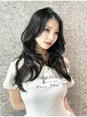 レイヤーカット ハッシュカット ロングレイヤー