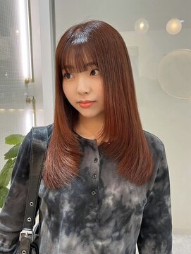 シアエミュー 新越谷店(SHEER emu) オレンジベージュカラー