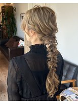 アパートメントヘアー&nbsp;佐賀/ヘアセット/ヘアアレンジ/結婚式/二次会/成人式/リボン